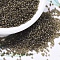 MIYUKI Delica Beads, Cylinder, Japanese Seed Beads, 11/0, (DB0384) Matte Transparent Smoky Quartz Luster, 1.3x1.6mm, Hole: 0.8mm, about 2000pcs/10g