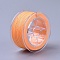 Nylon Thread Cord, For Jewelry Making, Orange Red, 0.4mm, about 196.85 yards(180m)/roll