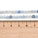 Природные Аквамарин бисер нитей&nbsp;LS-G-F509-10-4mm-A-4