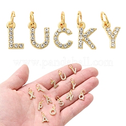 26шт 26 стиля подвески из сплава со стразами&nbsp;FIND-FS0003-60