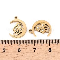 Нержавеющая сталь 304 с подвесками из стразов&nbsp;STAS-Z188-08G