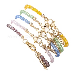 Браслеты из натуральных и синтетических смешанных драгоценных камней и ракушек&nbsp;BJEW-JB13078