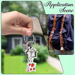 Наборы для изготовления брелока-подвески из алюминия с двусторонней термопередачей своими руками&nbsp;DIY-SP0005-26B