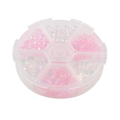 Экологичные прозрачные акриловые бусины&nbsp;TACR-JP0001-11