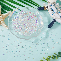 1500 шт. 3 стиля полукруглых пузырчатых бусин из смолы&nbsp;MRMJ-SC0001-41