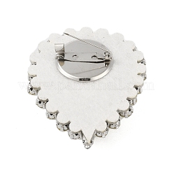 Броши из сплава кристаллов ab со стразами&nbsp;JEWB-M046-22