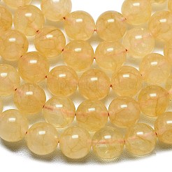 Натуральный Malaysia нефритовые бусы пряди&nbsp;G-L645-C01-10mm-15