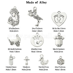 100шт 10 стиля подвески из сплава в тибетском стиле&nbsp;TIBEP-CJ0002-82