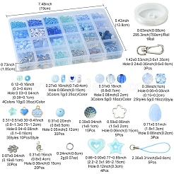 Набор для изготовления ремешка для мобильного телефона цвета океана своими руками&nbsp;DIY-FS0006-56