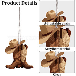 Акриловые подвески&nbsp;DIY-WH20085-003