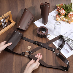 Искусственная кожа с железной оболочкой для ограждения&nbsp;AJEW-WH0348-136