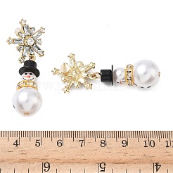 Серьги сплава&nbsp;EJEW-H173-01G