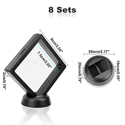 Полиэтиленовый (pe) 3d держатель дисплея с плавающей рамкой&nbsp;ODIS-FH0001-02B-01