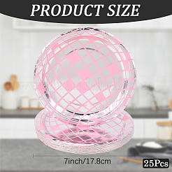 Бумажное блюдо для дискотеки&nbsp;AJEW-WH20011-57A-02