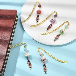 Закладка манэки-нэко в японском стиле&nbsp;AJEW-JK00260