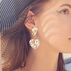 16 шт. фурнитура для сережек-гвоздиков из латуни&nbsp;KK-BC0011-30