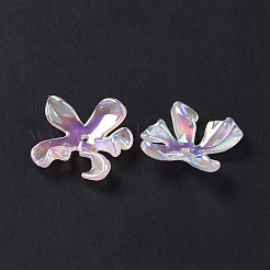 Радужное переливчатое покрытие акриловых бусин&nbsp;OACR-A017-09