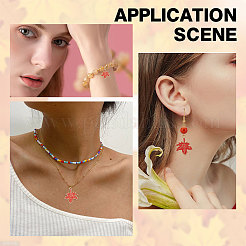 60 шт. подвески из эмалевого сплава с осенней тематикой&nbsp;ENAM-SC0003-37