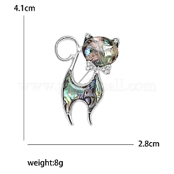 Булавка в форме кошачьей ракушки&nbsp;PW-WGCEA34-01