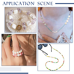 3 нить бусин из натуральных пресноводных ракушек&nbsp;SHEL-NB0001-46