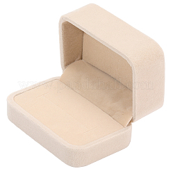 2 шт. бархатные коробочки для парных колец&nbsp;CON-BBC0001-21