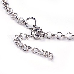 Ожерелья с нагрудниками&nbsp;LS-NJEW-WH0004-01P