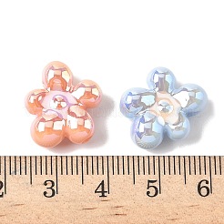 Непрозрачные акриловые бусины с УФ-покрытием&nbsp;OACR-H053-02