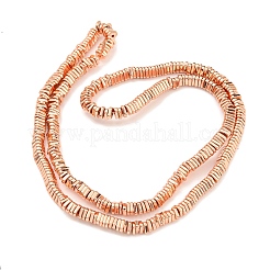 Гальванические нити из синтетических немагнитных гематитовых бусин&nbsp;G-C136-B01-02