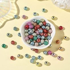 Лакированные бусины из акрила &nbsp;ACRP-Q018-8mm-M