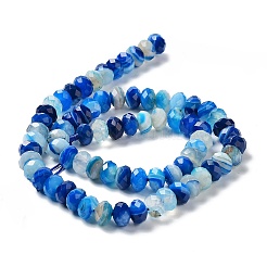 Натуральный полосатый агат / полосатые агатовые бусы&nbsp;G-E605-A02-02B