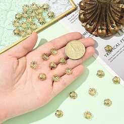 30 шт. ионное покрытие (IP) колпачки из нержавеющей стали 304&nbsp;STAS-YW0003-29