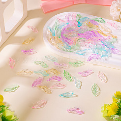 175 г двухцветные подвески из прозрачного стекла&nbsp;DGLA-TA0001-40