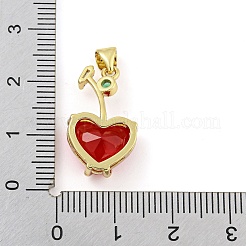 Покрытие стойки латунь микропаве прозрачные подвески из кубического циркония&nbsp;ZIRC-L100-161G-03