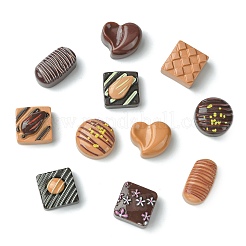 Кабошоны из смолы 42шт 21 цветов&nbsp;RESI-CJ0005-05