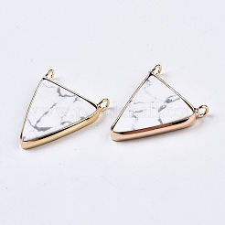 Кулон из натурального говлита&nbsp;G-S359-278