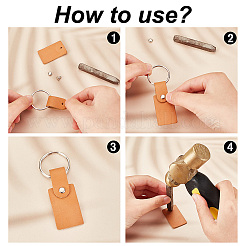 Набор для изготовления пустых брелоков своими руками&nbsp;DIY-OC0010-99