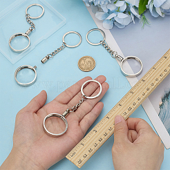 4 шт. застежки для брелка из сплава&nbsp;KEYC-FG0001-17P