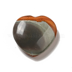 Натуральная пустынная яшма / полихромная яшма сердце любовь камень G-C010-04