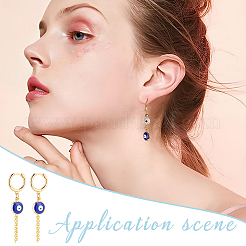 Набор для изготовления сережек от сглаза своими руками&nbsp;DIY-AR0002-83