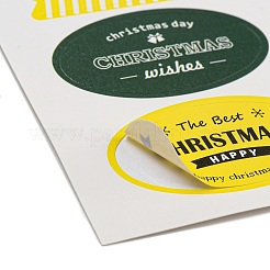 Бумажная наклейка на рождественскую тему&nbsp;AJEW-Q151-02A