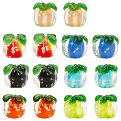 32 шт. 8-х цветные светящиеся бусины ручной работы в виде фруктов&nbsp;LAMP-PA0001-28