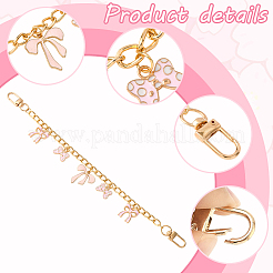 2 шт. 2 стиля алюминиевые цепочки сумка декоративные цепи&nbsp;PURS-SC0001-05