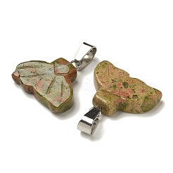 Природные подвески Unakite&nbsp;G-Z067-01P-02