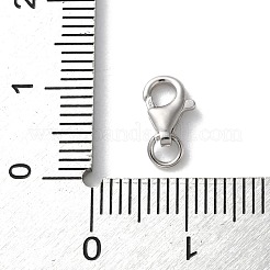 925 стерлингового серебра застежкой омар коготь&nbsp;STER-P063-02P