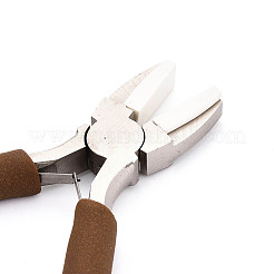 Плоскогубцы с плоскими губками из стали №45 с нескользящими удобными рукоятками и защитным кожухом на губках.&nbsp;TOOL-N008-08