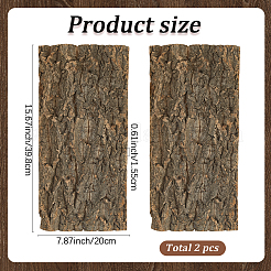 Украшение из коры дерева&nbsp;AJEW-WH20064-07A