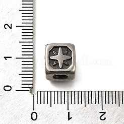 Бусины из нержавеющей стали 304&nbsp;STAS-M100-06AS