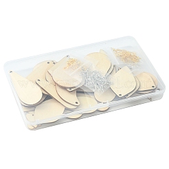 Набор для изготовления незаконченных сережек своими руками&nbsp;DIY-FS0004-10