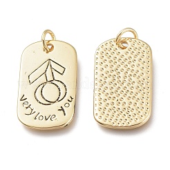 Латунные подвески&nbsp;KK-M214-07G