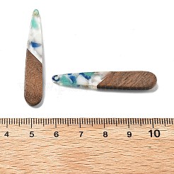 Подвески из смолы и ореха&nbsp;FIND-R051-08G